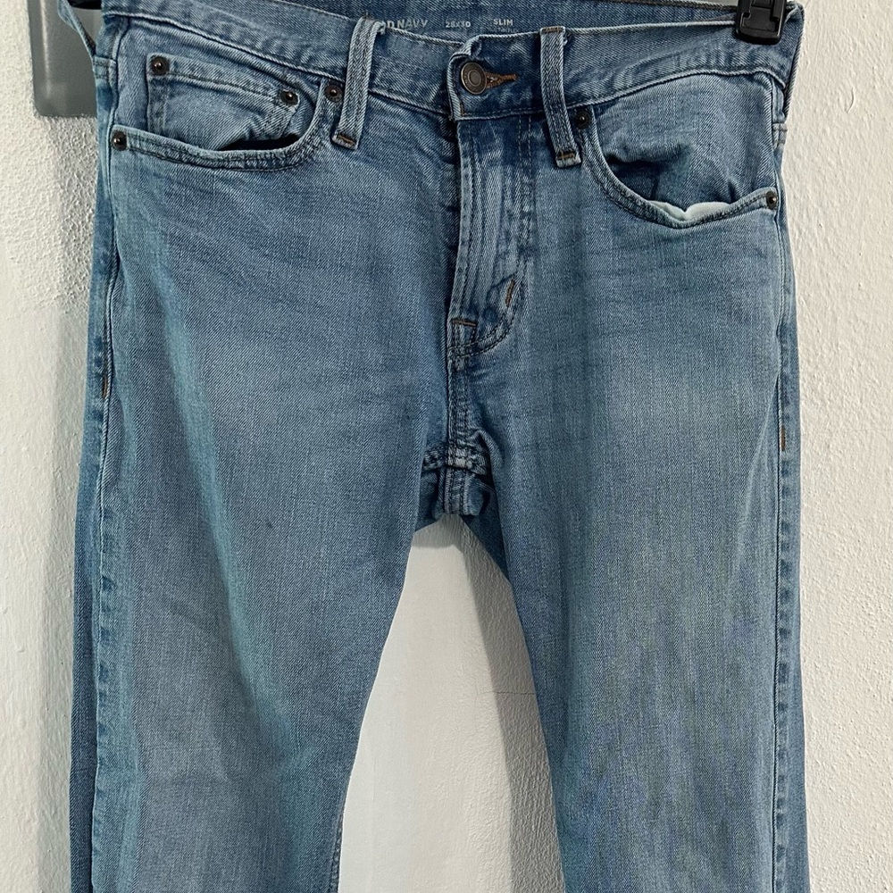 Old Navy Blue Slim Jeans Classic Style